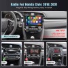 Apple Carplay For Honda Civic 2016-2021 Android 12 Car Stereo