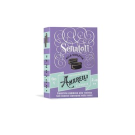 Dolci Aveja Senatori alla Violetta, 4 x 60 Gr, Liqurizia Amarelli - 240 gr