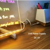 LED Note Board with Colors 5.9" x 5.9"