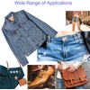 JUTOSU 8 Pcs Metal Jeans Waist Adjuster Button Adjuster Seamless