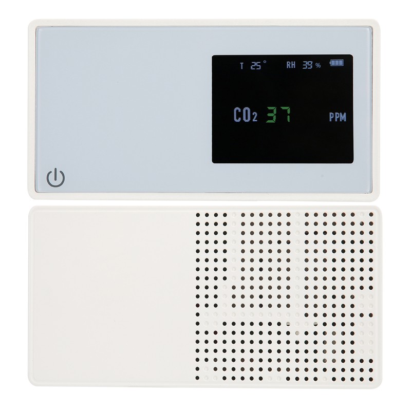 CO2 Monitor Professional Large Screen Display Carbon Dioxide Temperature Humidity
