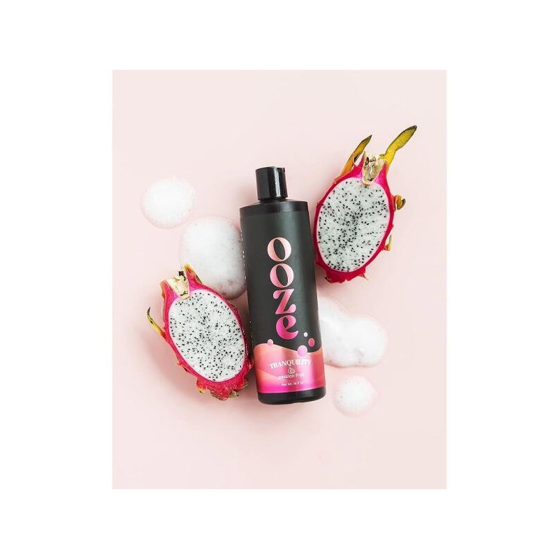 OOZE 패션 프루트 버블 배스 (473ml) - 여성용 배스, 신선함,