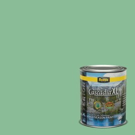 Rodda Paint CASCADIA XL Exterior Satin Paint & Primer in One, Quart, Goddess Green