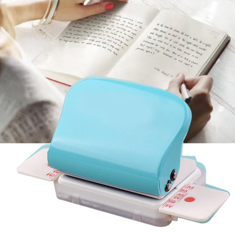 Mini Book Binding Machine Multiple Holes Fast Accurate Manual Coil
