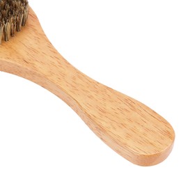 Beard Brush, Beard Care Brush, Double-Sided Beard Brush, Suitable for Beard Care to Get a Good Looking Beard (Brown)