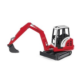 Bruder Spielwaren 02432, Mini Scavatore Schaeff HR 16, Multicolore