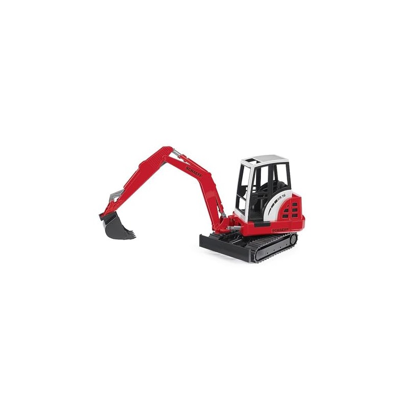 Bruder Spielwaren 02432, Mini Scavatore Schaeff HR 16, Multicolore