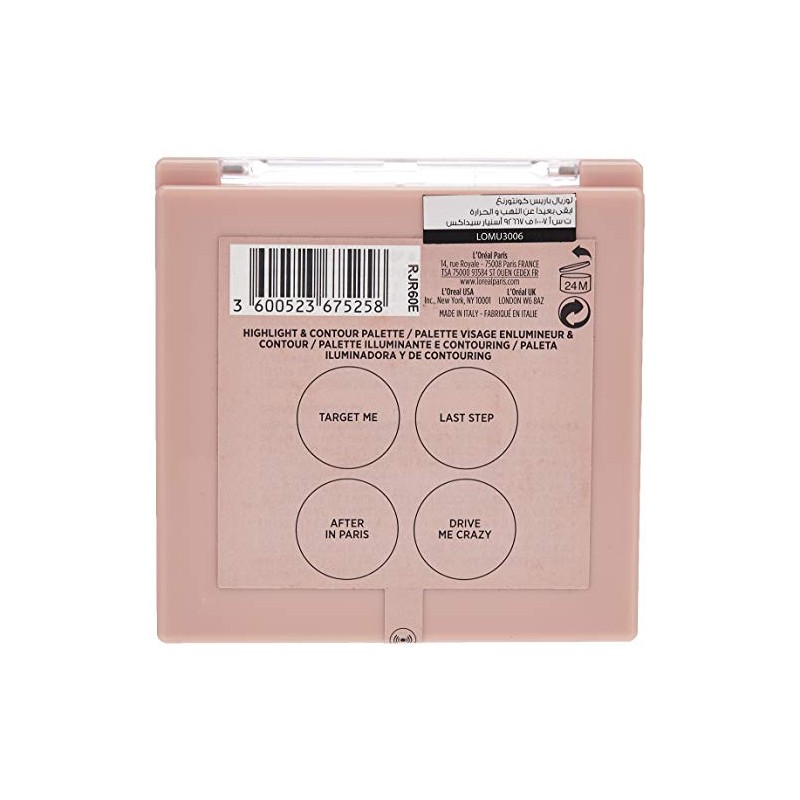 L'OREAL - Palette Highlight et Contour - CHROMATIC BRONZE -