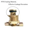 5 Pieces Brass Water Drain Valve, DN15 1/2 Inch Air
