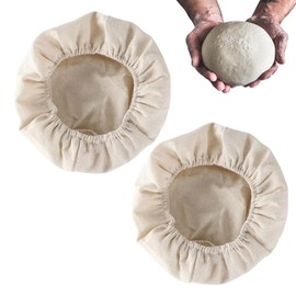Set of 2 Proofing Foil for Bread, Proofing Basket for Bread Baking Accessories Kit, Proofing Basket Bread Moulds for Baking, Beige Cotton, Suitable or Everyone, Comfortable and Practical Kitchenware