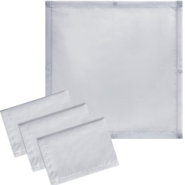 VIHOSE 4 Pcs 2 x 2 Feet Fluorescent Light Covers for Ceiling Lights Classroom Light Covers for Reducing Harsh Glare Flicker Magnetic Light Filters for Office Classroom Home Drop Ceiling (Solid Style)