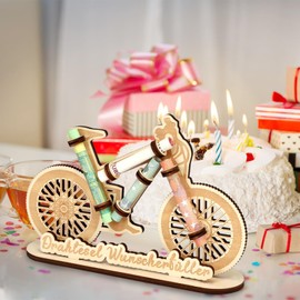 Money Gift Bicycle Birthday Money Gift Wooden Bicycle Decoration Gift Creative Bicycle Gifts Birthday Money Gifts for Cyclists Friends Friends Family