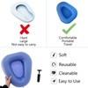 Inflatable Bedpan - Potty Bedside Toilet Nursing Urinals for Mother