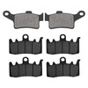 Road Passion Front and Rear Brake Pad Set Replacement for