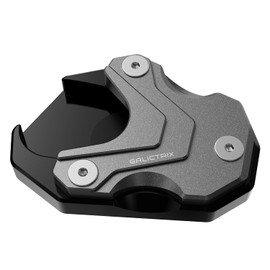 GALICTRIX Compatible with Honda Goldwing GL1800 Accessories 2002-2017 and 2018-2024 Goldwing 1800 Motorcycle Kickstand Pad Side Stand Extension Foot Plate (Grey (Year 2018-2024))