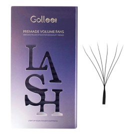 Blister Gollee W 6d Mixto & Medida Pestañas Prearmadas Color D Espesor 0.07 Mm Largo 11 Mm Tipo De Curvatura D