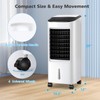 PETSITE Evaporative Air Cooler, Cold Air Cooling Fan with Remote