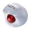 Nakabayashi Z8378 Digio2 Trackball Mouse Small Bluetooth 5 Buttons White