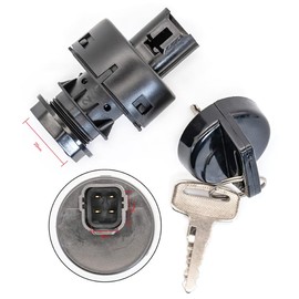 CADICATV 5UG-H2510-00-00 Ignition Switch Key Fits for Yamaha Rhino 450 YXR450 2006-2009 Rhino 660 YXR660 2004-2007 Rhino 700 YXR700 2008-2013 Viking 700 2014-2016 Viking VI 700 2015-2016