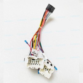 16PIN Car Radio Stereo Power Wiring Cable Harness Adapter Compatible for Nissan Frontier Xterra Quest Murano Altima Infiniti FX35-FX45 Audio Retrofit