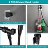 GwernKB Handheld Shower Head with On Off Switch,8-mode High Pressure