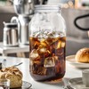 eleganttime 64 oz Mason Jar Wide Mouth 3 Pack,Large Half