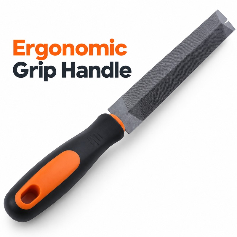 6-Inch Diamond Rhombic Saw File – Triangle Bearing Steel Sharpening