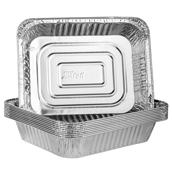 PLASTICPRO Disposable 9 x 13 Aluminum Foil Pans Half Size