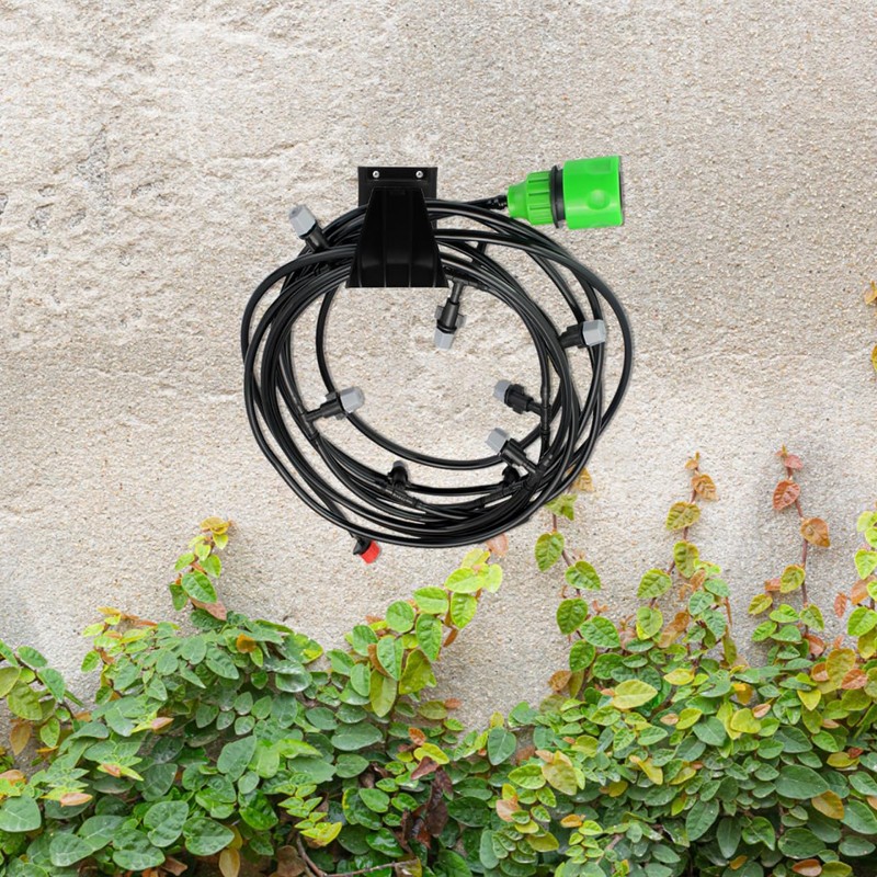 HAWILLOSCH Wall Mounted Vacuum Hose Holder Space Saving Organizer with