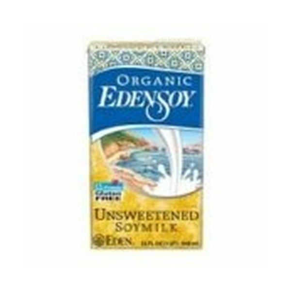 Eden Foods Organic Unsweetened Edensoy ( 12x32 OZ)