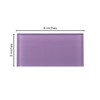 Tenedos Purple Rain 3x6 Glass Subway Wall Tile for Kitchen
