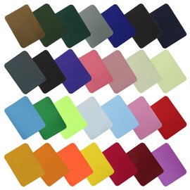 vibedor 28 PCS Iron on Patches for Clothing Repair, Multicolored Patches for Bags, Jeans and Hats, Clothing Repair Decorating Kit 3.7" by 4.9"