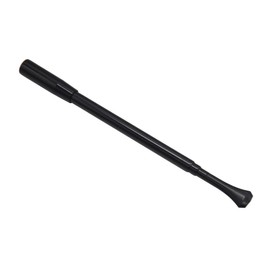 Soporte para cigarrillos de aluminio vintage de los años 20 para mujer, filtro de tubo largo para fumar, accesorios para disfraz de niña (negro)