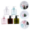 Healeved 250ml Shampoo Dispenser Bottles Set of 5 Lotion Pump