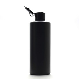 Plastic Container, 10.1 fl oz (300 ml) PE Straight Bottle [Bottle: Black]