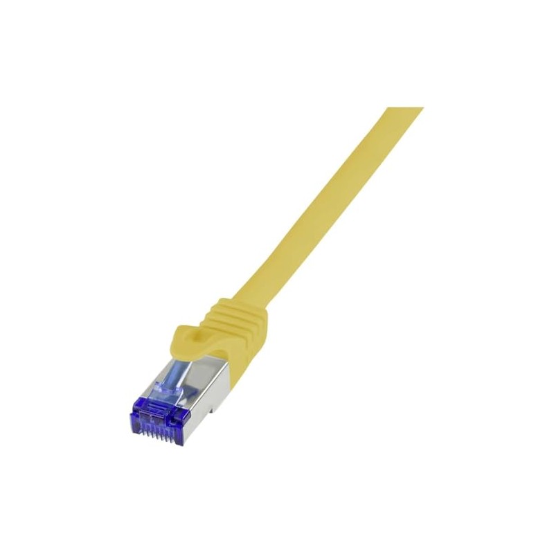 Logilink C6A047S RJ45 CAT 6a S/FTP 1.5 m Yellow 1