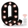 LED Black Alphabet Marquee Letters Sign Light Up Marquee Number