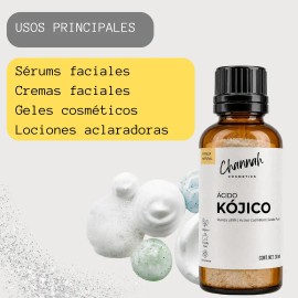 10gr Acido Kójico Puro Grado Cosmético Kojic Acid Mixta Día Noche