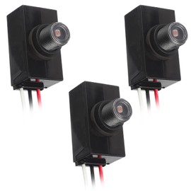 EPLZON Dusk to Dawn Sensor for Outdoor Lighting 120-277V Photoelectric Switch Photocell Light Sensor Hardwired Post Eye Light Suitable