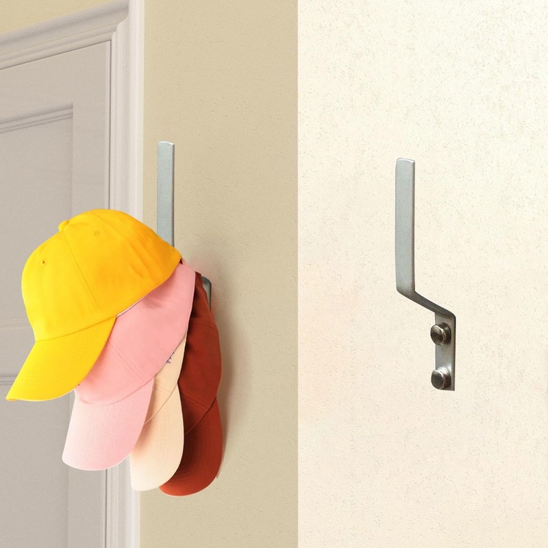 Rddconkit 4 Pcs Aluminum Shoes Hooks, Door Wall Mounted Shoes