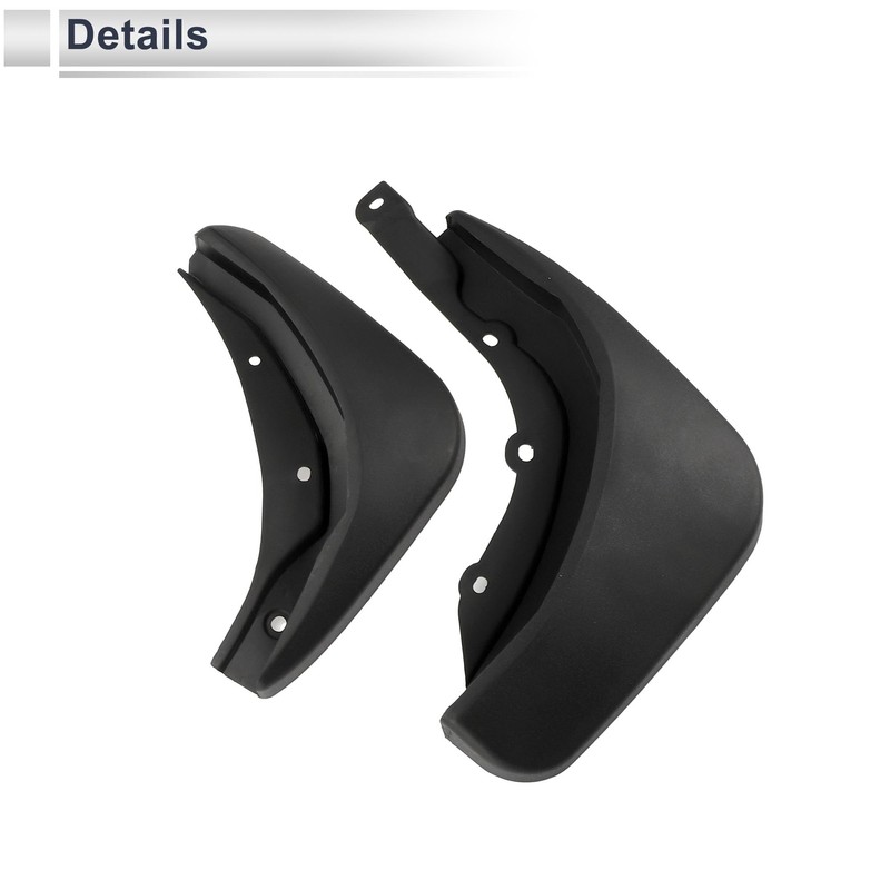 X AUTOHAUX 1set Front and Rear Mud Flaps Splash Guards