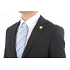 Don Flyee C0077 Smile Mark Niko-chan Cute Funny Pin Badge