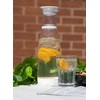 Grunwerg Clear Fruit Infusion Jar with White Detail - 1300ml