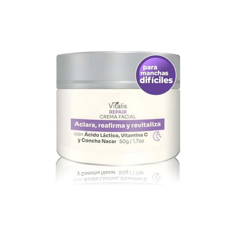 Crema Despigmentante de Noche Antiedad y Antimanchas Oscuras, 50g