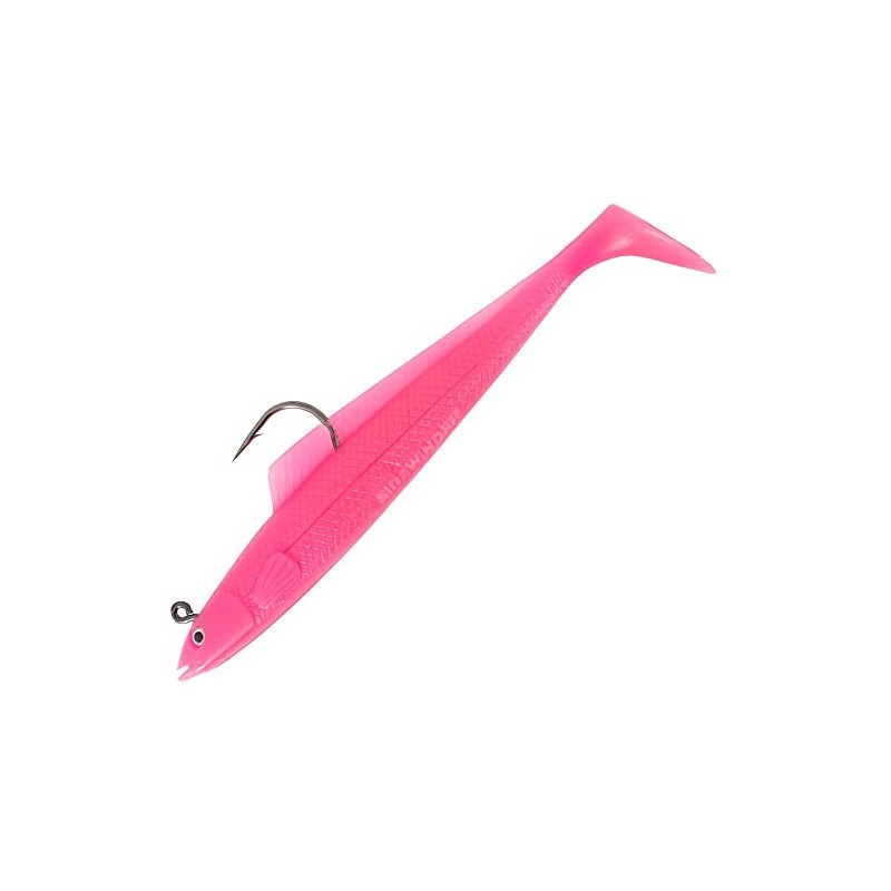 Sidewinder Super Solid Sandeels 6" 25g (Hot Pink)