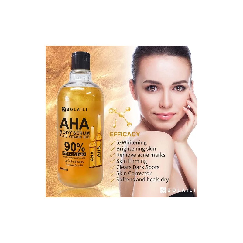 Srum Ce Gold, 24 K, Hidroxicidos Alfa, 500 Ml, Vitamina