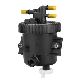 Fuel Filter Housing, KIMISS Fuel Filter Housing and Filter for XSARA 2.0 HDI,206 306 307 806 2.0 HDI(Black)