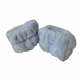 Sleeve band Wrist face wash band Face wash headband 2 pcs Blue 6ea
