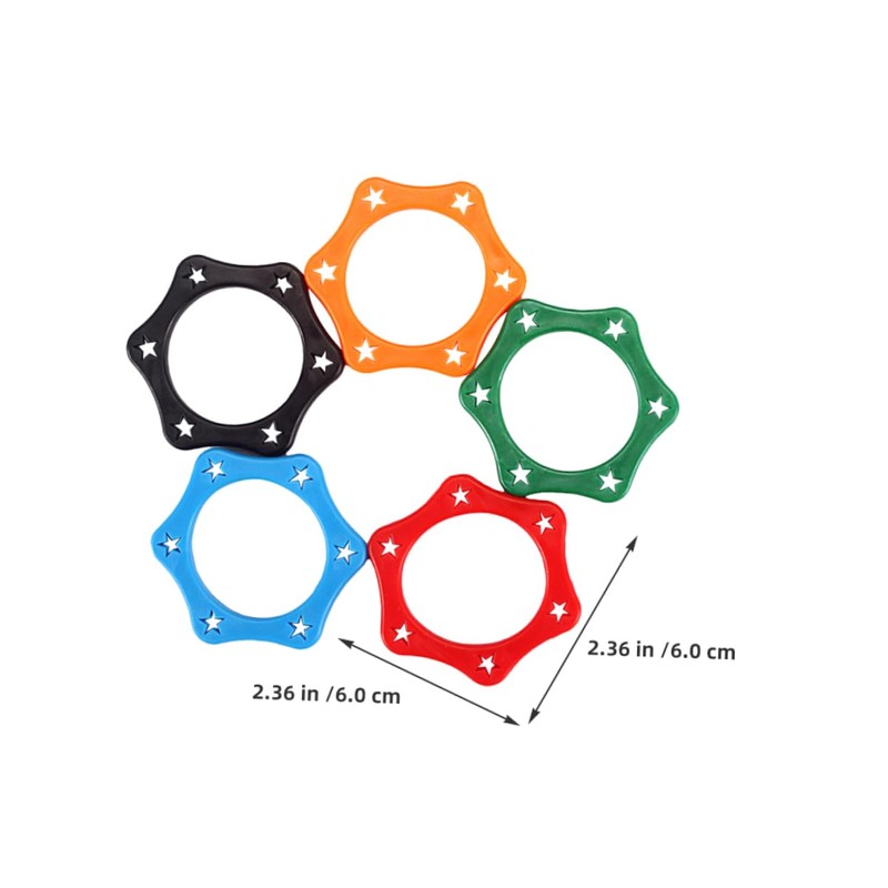 OHPHCALL 10pcs Shockproof Mic Ring Rolling Ring for Wireless Handheld