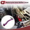 INFINAUTO Folding Motorcycle Gear Shifter Lever for Kayo T6 Aluminum